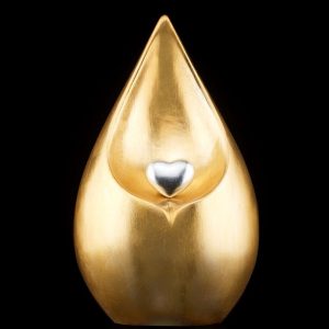 1501.97 Teardrop Urn Deluxe Gold