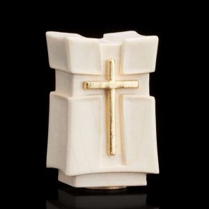 Keepsake Box Urn Deluxe with Cross 1700.15A.7