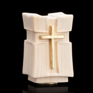 Keepsake Box urn gold cross pine 1700.15Z.7