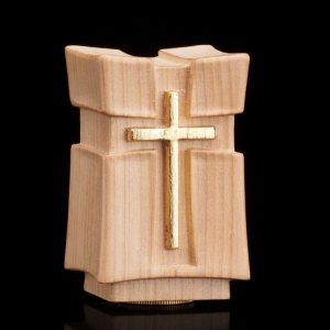 Cherry box urn gold cross 1700.35K.7
