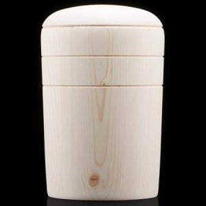 5700.00F wood cremation urn