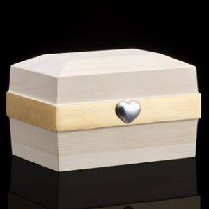 6101.17F_436 Box urn Deluxe with heart