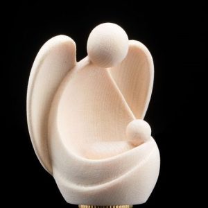 Sitting Angel Pine Urn -30